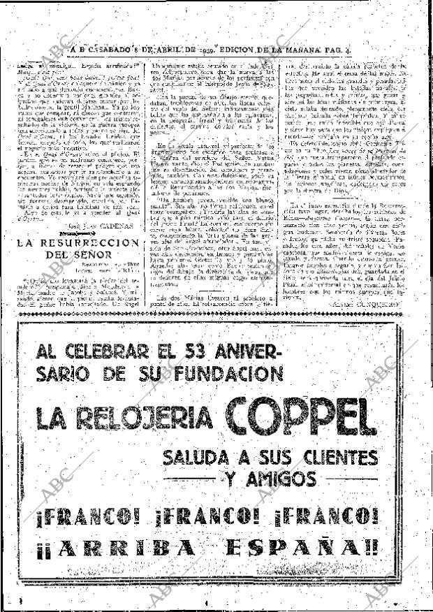 ABC MADRID 08-04-1939 página 4