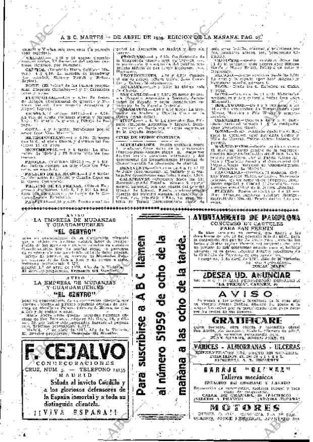 ABC MADRID 11-04-1939 página 27