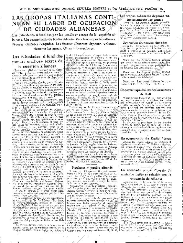 ABC SEVILLA 11-04-1939 página 8