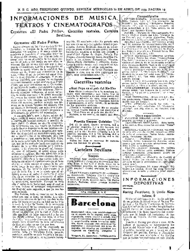 ABC SEVILLA 12-04-1939 página 19