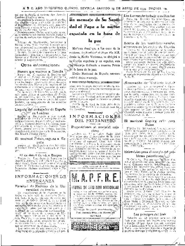 ABC SEVILLA 15-04-1939 página 10