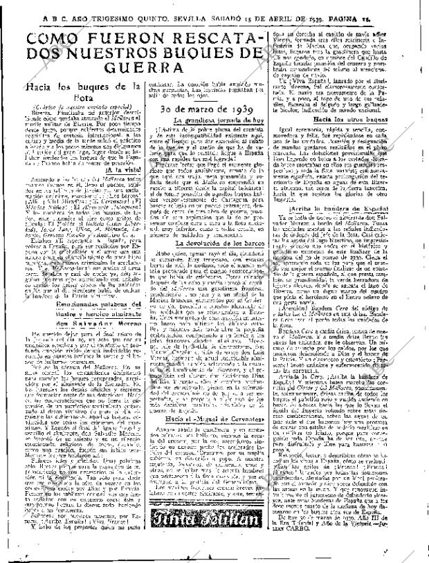 ABC SEVILLA 15-04-1939 página 11