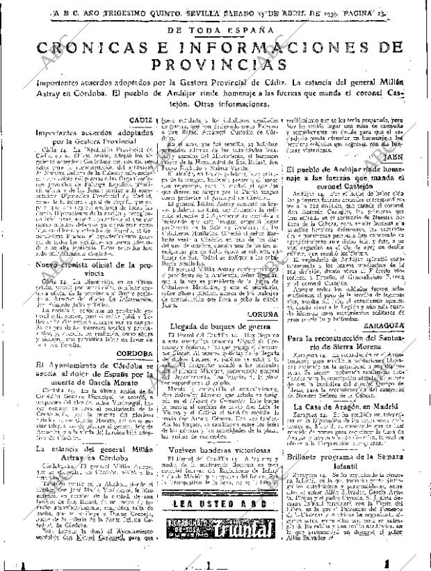 ABC SEVILLA 15-04-1939 página 15