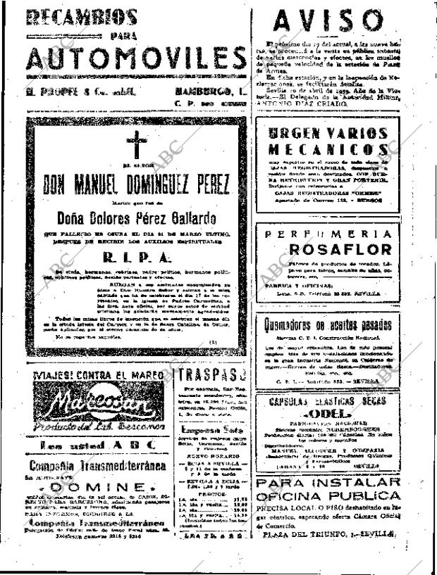 ABC SEVILLA 15-04-1939 página 19
