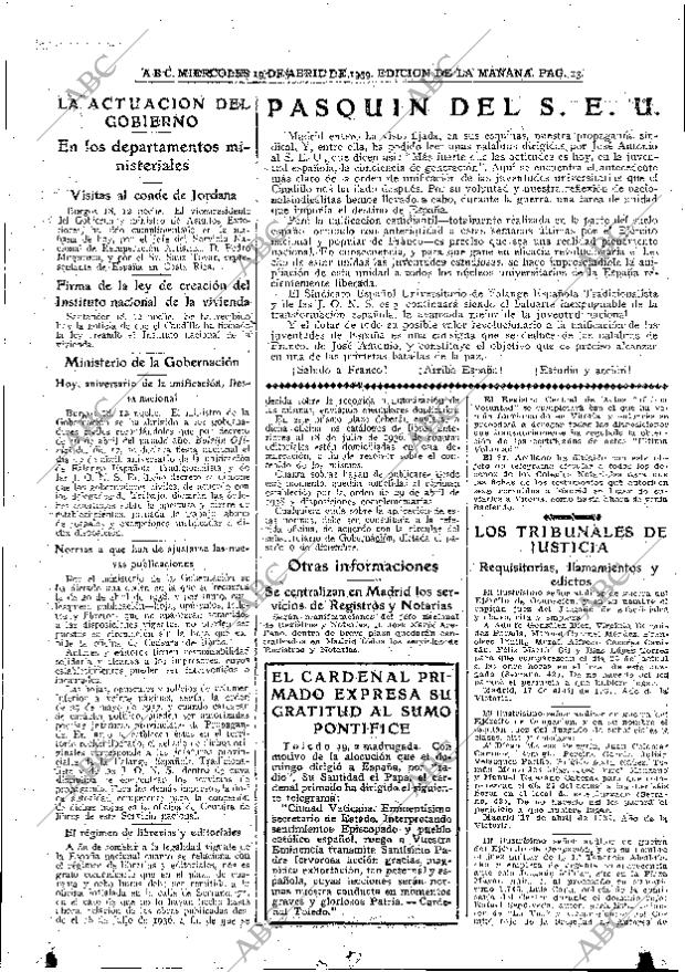 ABC MADRID 19-04-1939 página 13