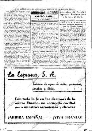 ABC MADRID 19-04-1939 página 6