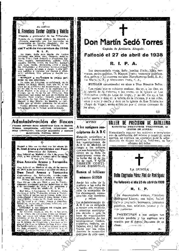 ABC MADRID 26-04-1939 página 27