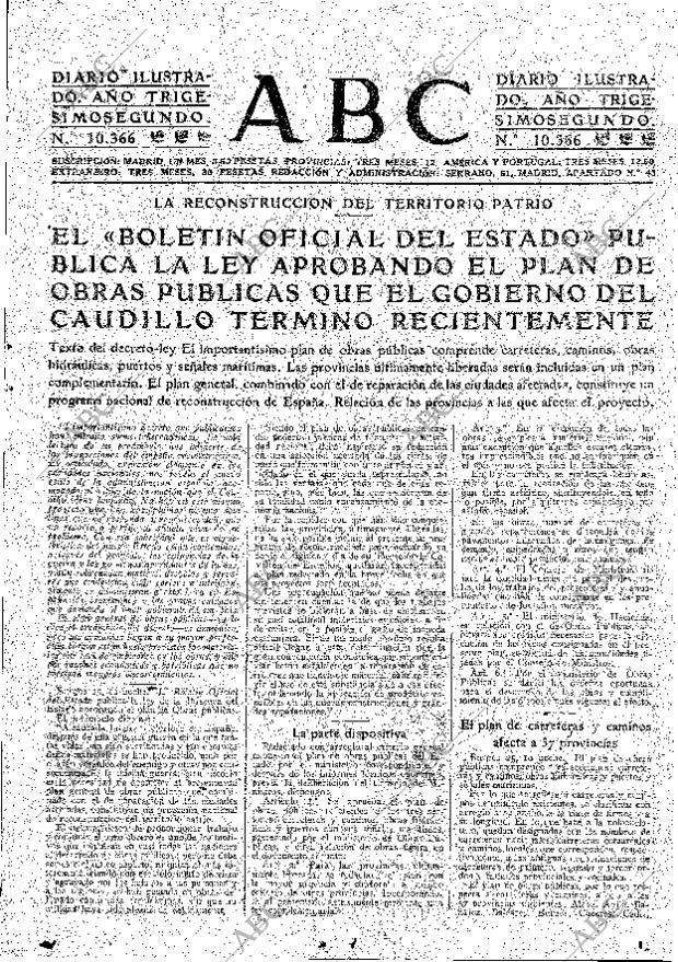 ABC MADRID 26-04-1939 página 7