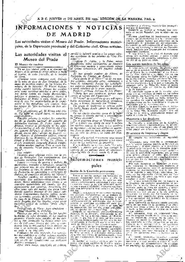 ABC MADRID 27-04-1939 página 9