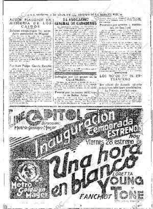 ABC MADRID 28-04-1939 página 10