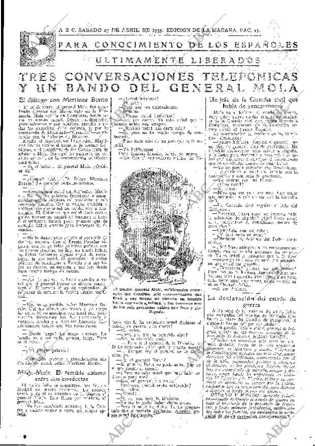 ABC MADRID 29-04-1939 página 17