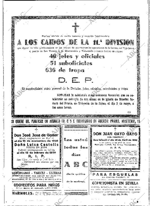 ABC MADRID 29-04-1939 página 18