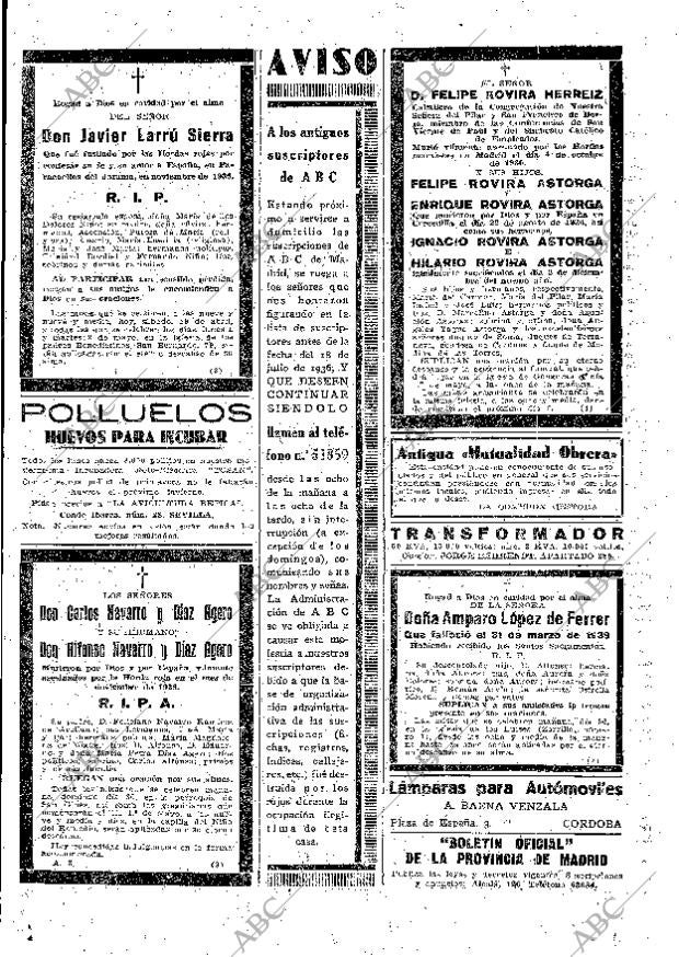 ABC MADRID 29-04-1939 página 21