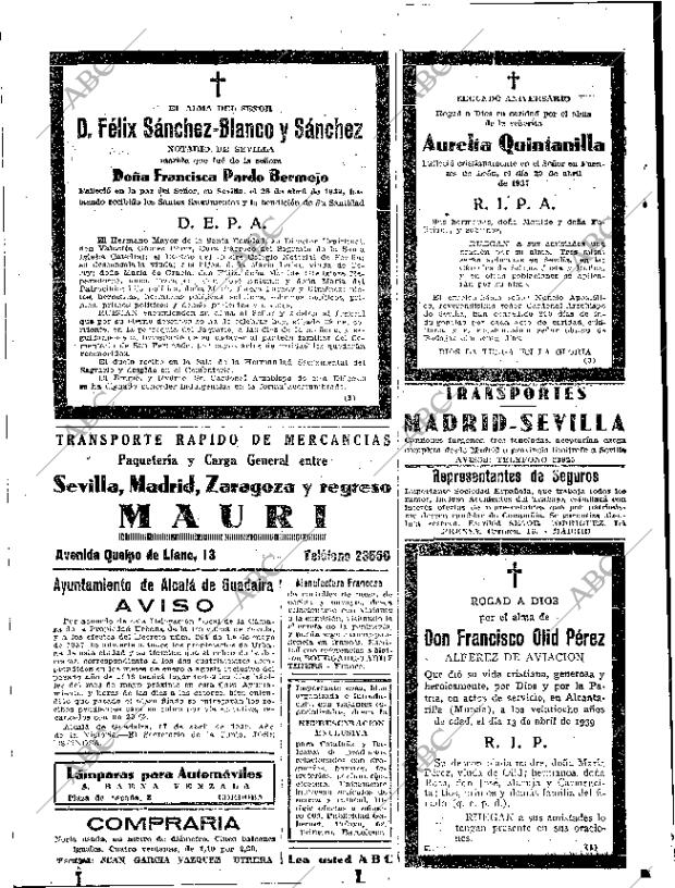 ABC SEVILLA 29-04-1939 página 20