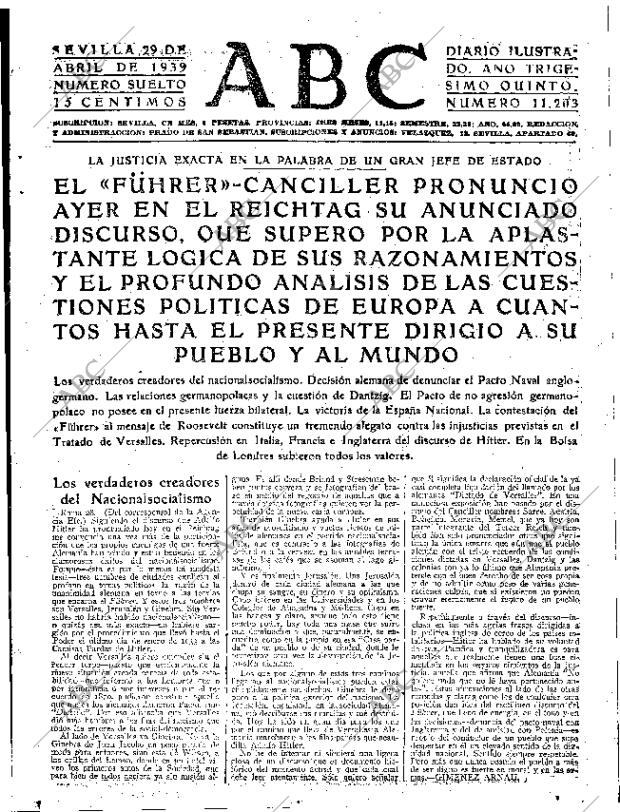 ABC SEVILLA 29-04-1939 página 5
