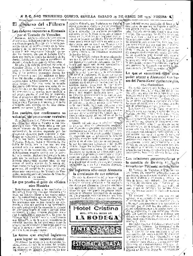 ABC SEVILLA 29-04-1939 página 6