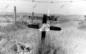 Una de las Seiscientas Cruces que Cubren los Campos de Paracuellos del Jarama