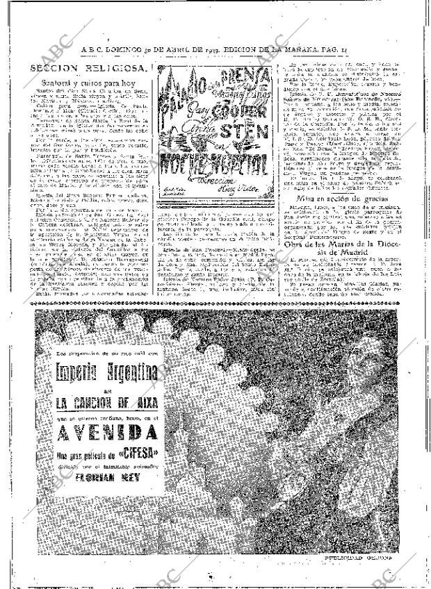 ABC MADRID 30-04-1939 página 14