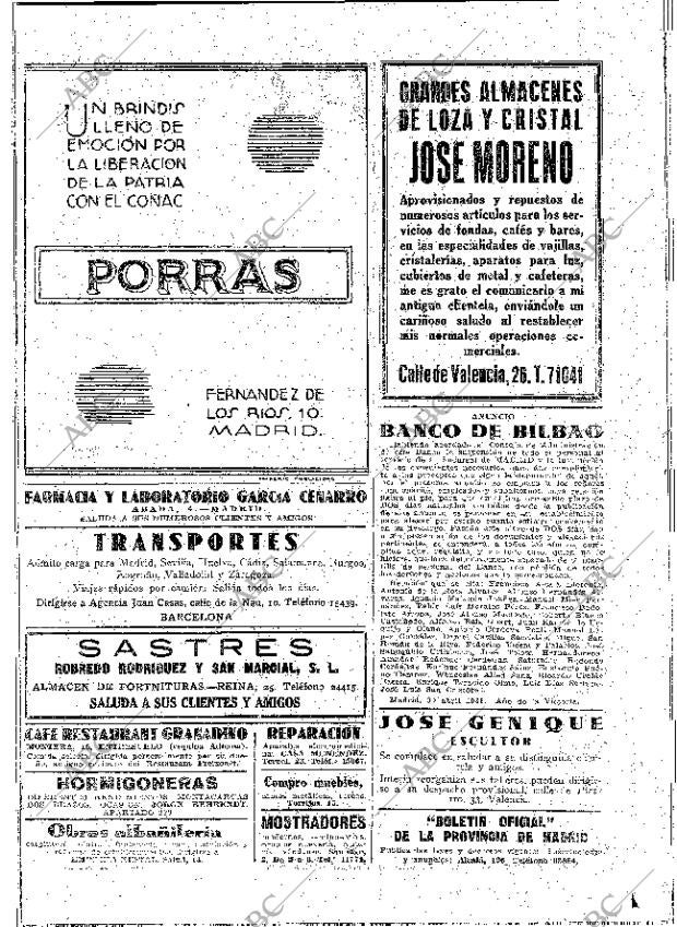 ABC MADRID 30-04-1939 página 2