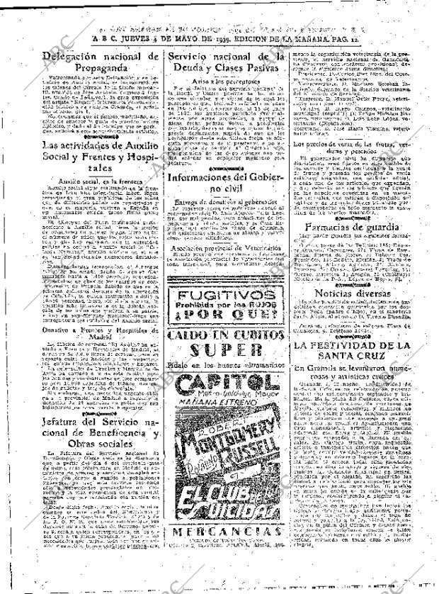 ABC MADRID 04-05-1939 página 12