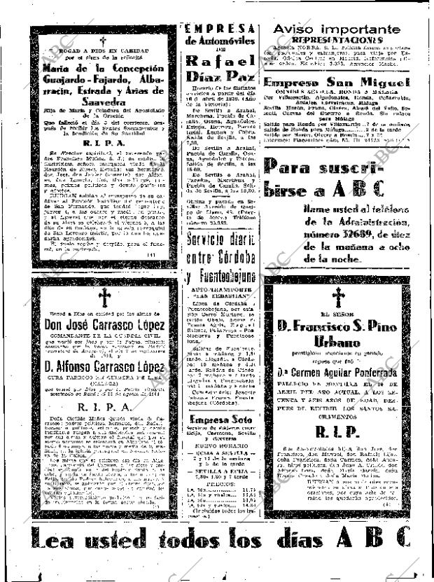 ABC SEVILLA 04-05-1939 página 16