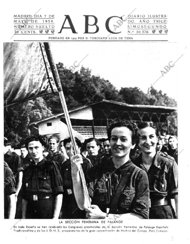 ABC MADRID 07-05-1939 página 1