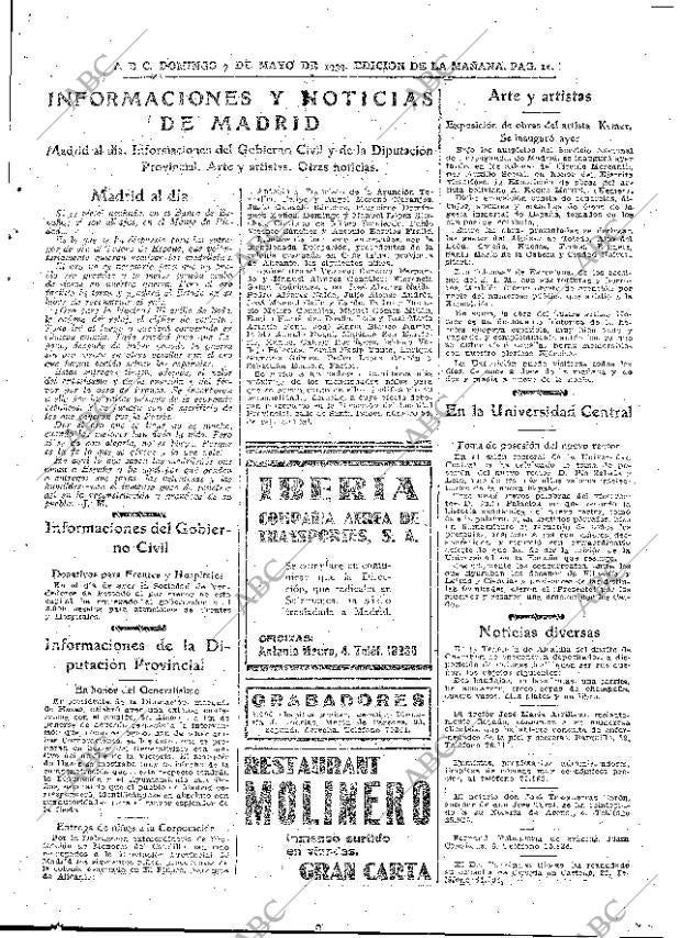 ABC MADRID 07-05-1939 página 11