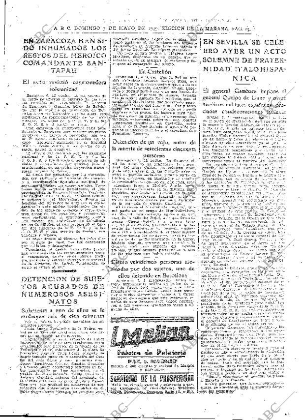 ABC MADRID 07-05-1939 página 15