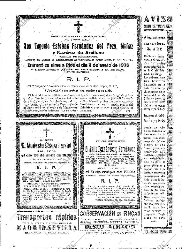 ABC MADRID 07-05-1939 página 22