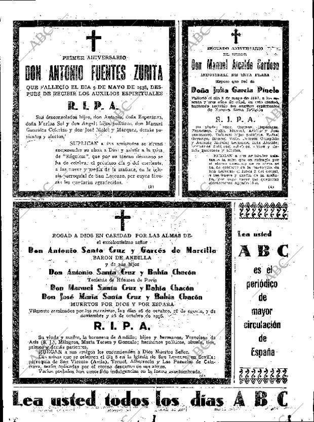 ABC SEVILLA 07-05-1939 página 19