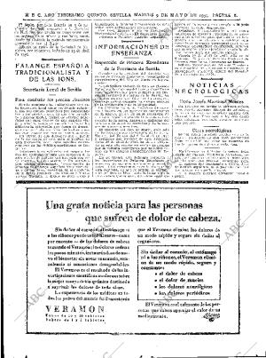 ABC SEVILLA 09-05-1939 página 4