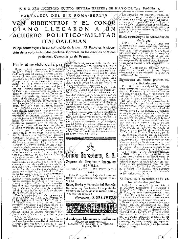 ABC SEVILLA 09-05-1939 página 5