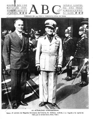 ABC MADRID 11-05-1939 página 1