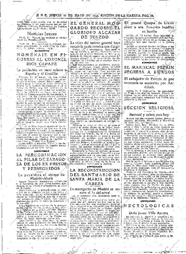 ABC MADRID 11-05-1939 página 16