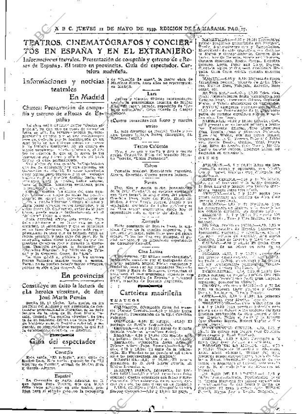 ABC MADRID 11-05-1939 página 17