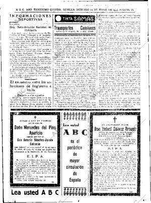 ABC SEVILLA 14-05-1939 página 16