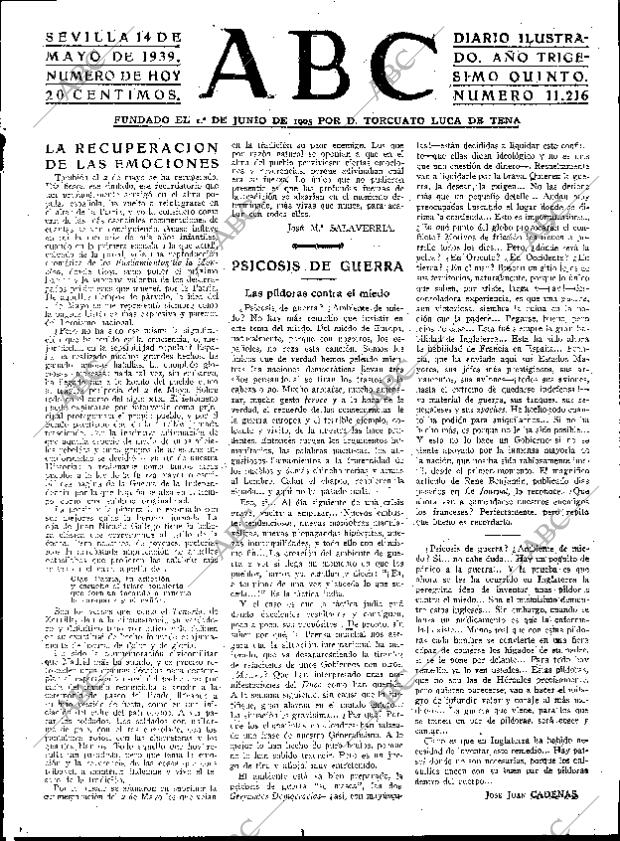 ABC SEVILLA 14-05-1939 página 3