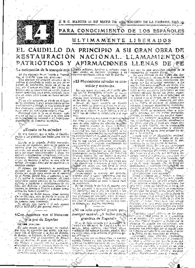 ABC MADRID 16-05-1939 página 19