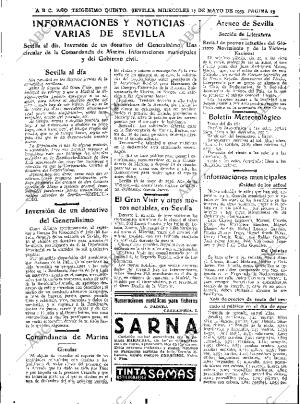 ABC SEVILLA 17-05-1939 página 13