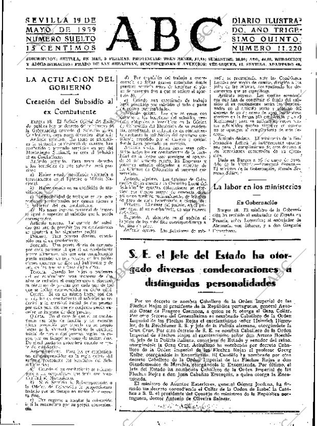 ABC SEVILLA 19-05-1939 página 7