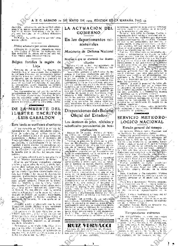 ABC MADRID 20-05-1939 página 23