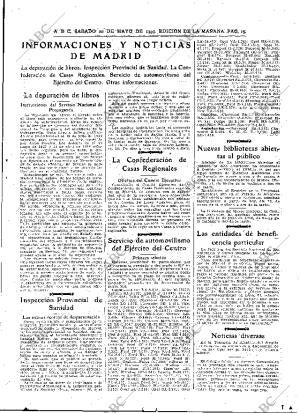 ABC MADRID 20-05-1939 página 25