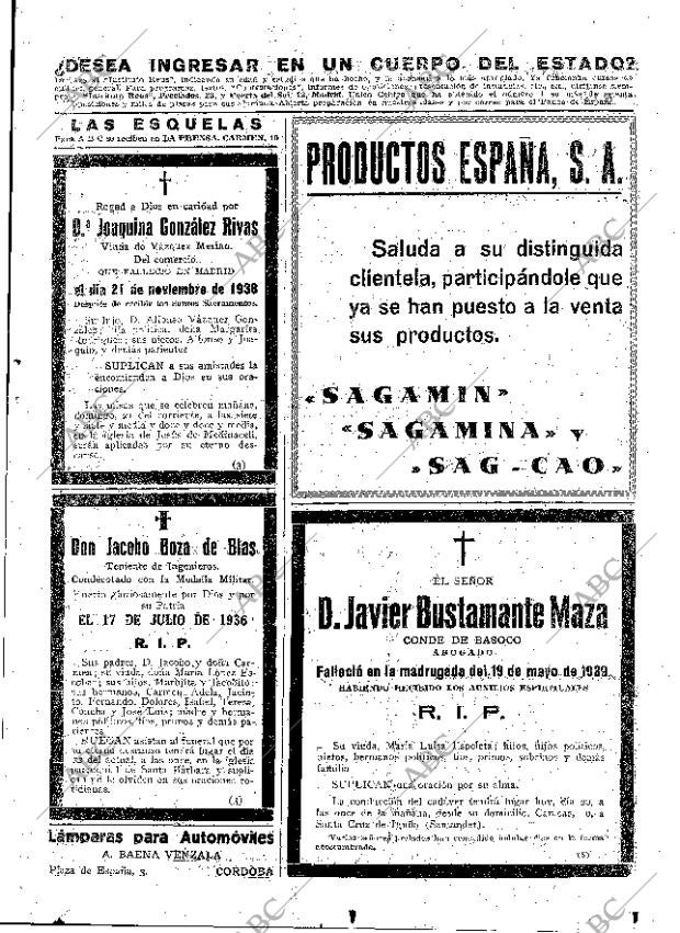 ABC MADRID 20-05-1939 página 35