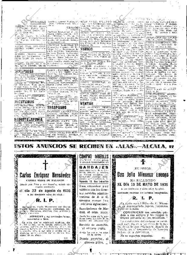 ABC MADRID 20-05-1939 página 38