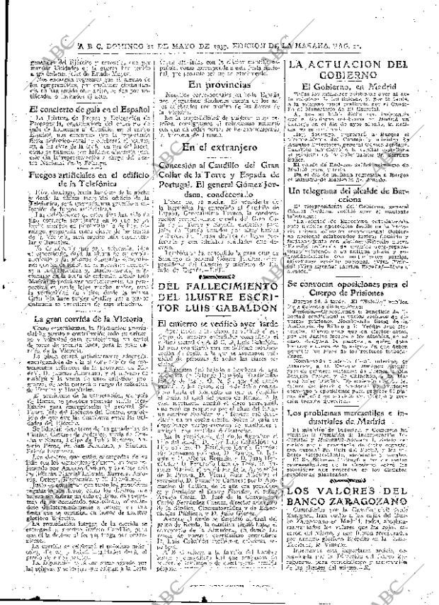 ABC MADRID 21-05-1939 página 11