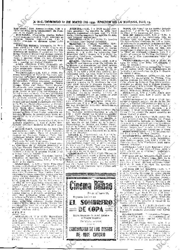 ABC MADRID 21-05-1939 página 13