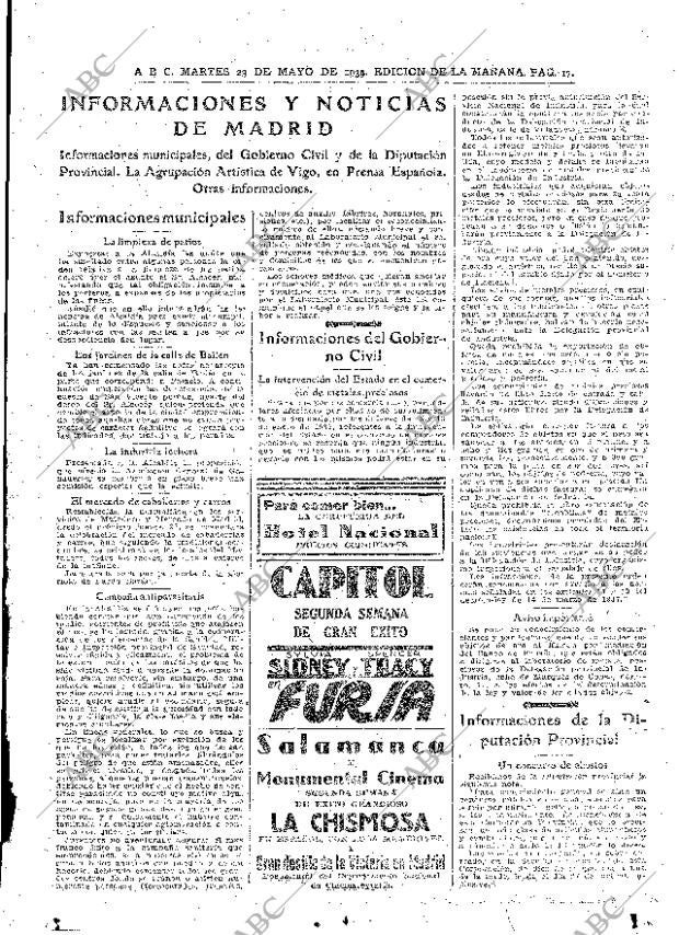 ABC MADRID 23-05-1939 página 17