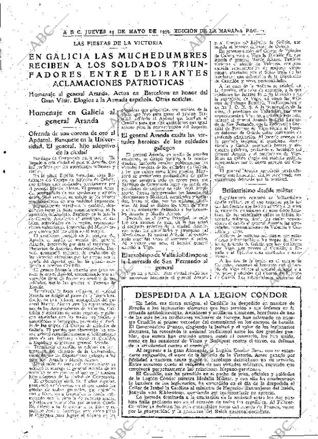 ABC MADRID 25-05-1939 página 11
