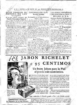 ABC MADRID 25-05-1939 página 16
