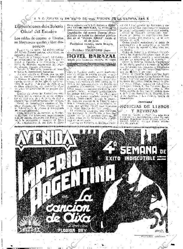 ABC MADRID 25-05-1939 página 8
